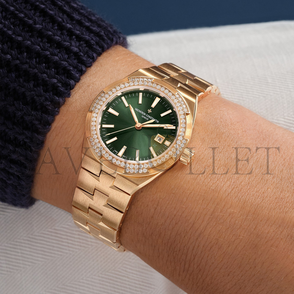VACHERON CONSTANTIN OVERSEAS SELF-WINDING 35 MM PINK GOLD WATCH 4605V/200R-B969 VACHERON CONSTANTIN OVERSEAS SELF-WINDING 35 MM PINK GOLD WATCH 4605V/200R-B969